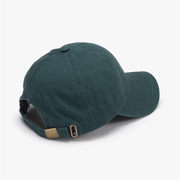 Ulkoilun aurinkovisiiri kirjaimella kirjailtu baseball cap asusteet Malachite Green