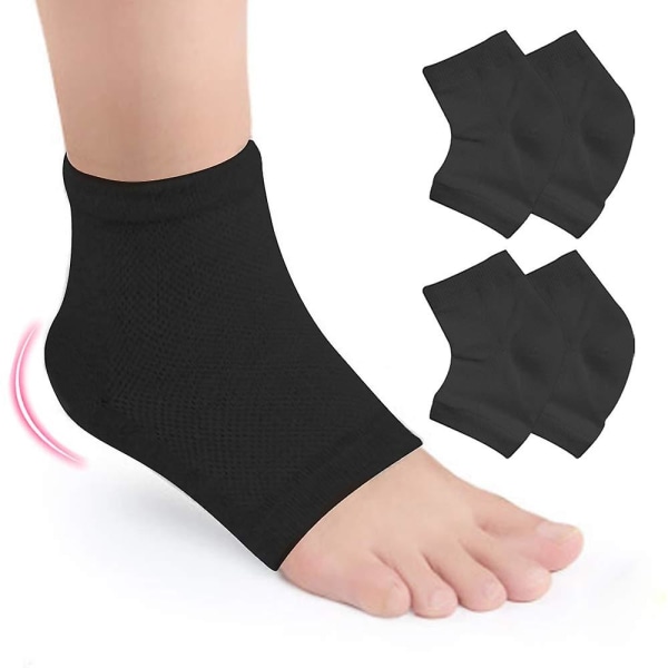 Gel Socks Heel Protector, Heel Sock, Foot Care Soothing Dry Feet And Heels Quick Recovery