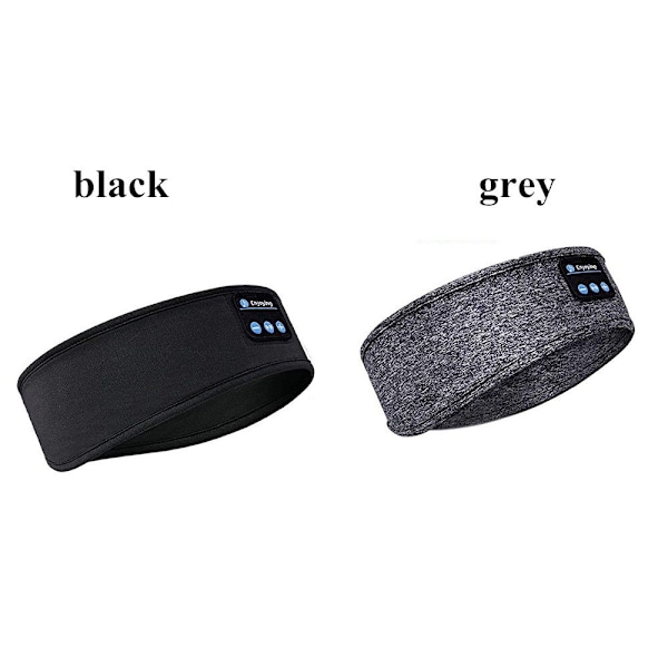 Pannband Hörlurar för Sova Sova Hårband GRÅ grey