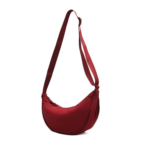 Women Shoulder Crossbody Bag Multifunctional Simple Comfortable Bag Travel Camping Climbing Bags Xinda Wine Red