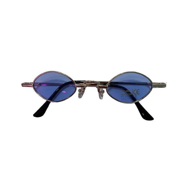 Små ovala solglasögon 43097 Blue