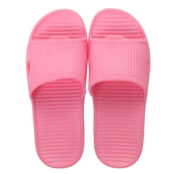 Inomhustofflor Golv Platta Skor Dam Herr Halkfria flip Flops Bad Hem Tofflor Kvinnlig Tofflor Bekväm Zapatillas De Hombre red 38-39