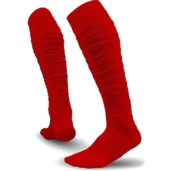 Football Socks Non Slip Men Football Socks red