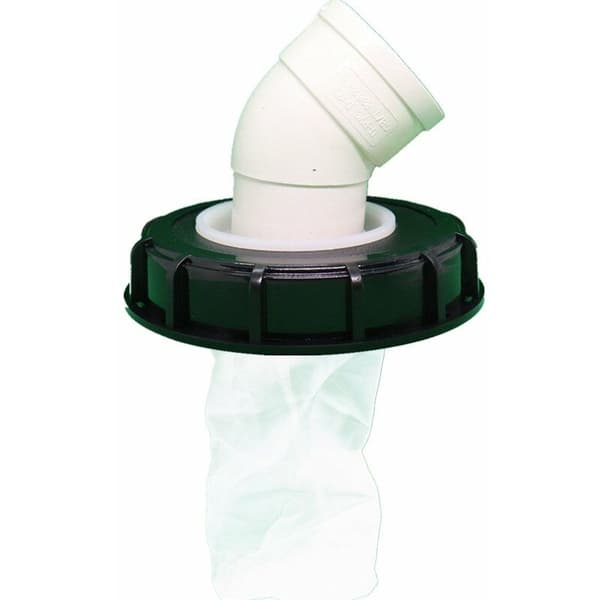 Vaskbart nylon IBC-filter med låg til IBC-regnvandstank 1000 liter