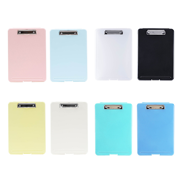 Clipboard A4 mappe Plast opbevaring rivepapir B