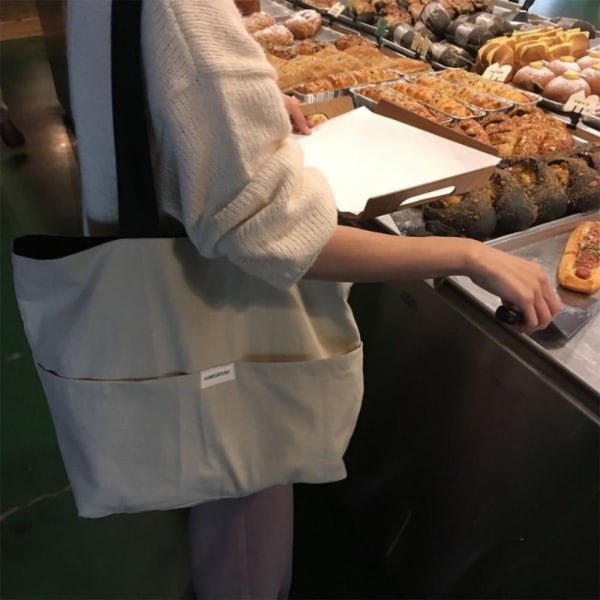 Muleposer Strandtaske KHAKI Khaki