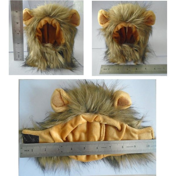 Pet katt lejon pannband kanin öron groda björn husdjur haft rolig huvudbonad klä upp Lion