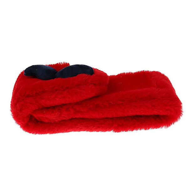 Baby Kids O Ring Hals Varm Scarf Krage Vinter Wrap Sjal Röd Red