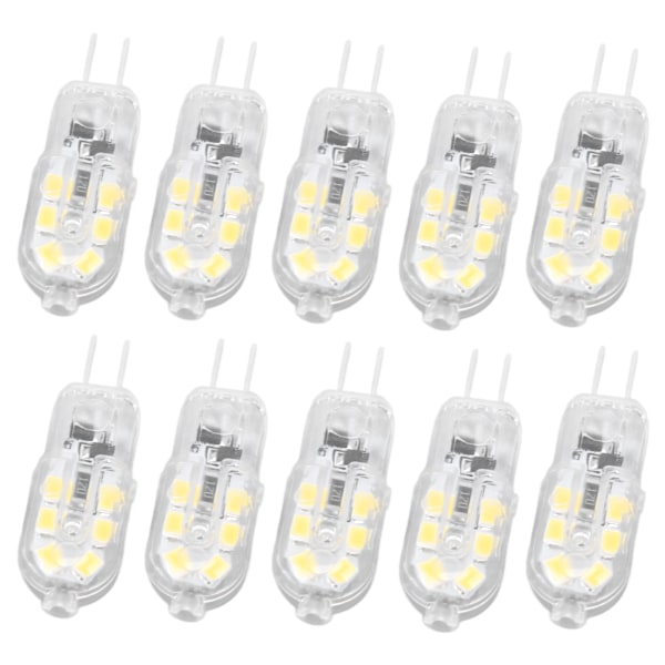 10 st G4 LED-lampa Ljusstyrka Dimbar Hög Färgåtergivning