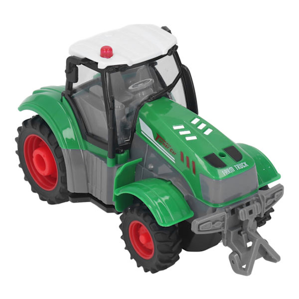 WX Head Farm Tractor Inertia Powered Smooth Edges Farmer Truck Construction Toy for Indoor Outdoor Play Pink