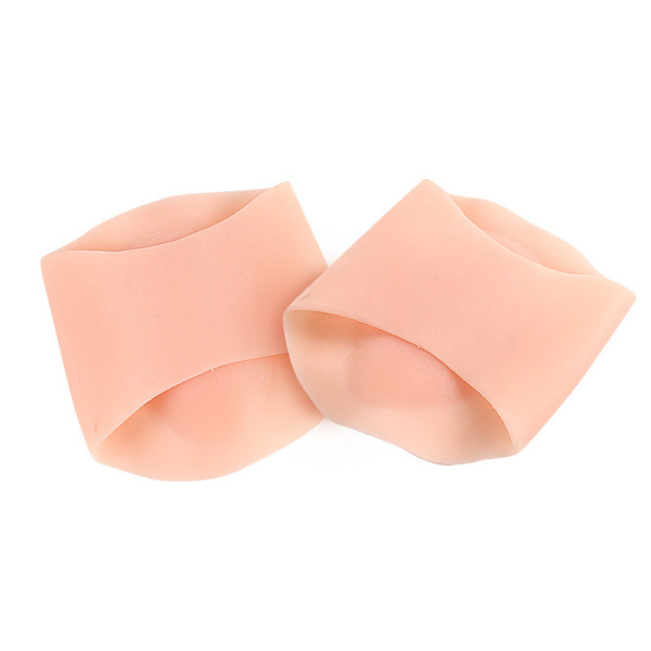 2 ST Hudfärg Flat Foot Ortopediska innersulor Milky white + skin color