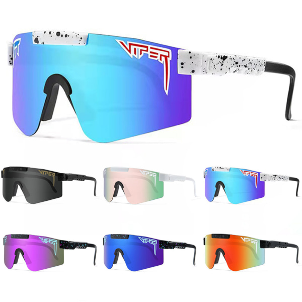 Unisex polariserade sportsolglasögon för cykling Löpning iske utomhus F