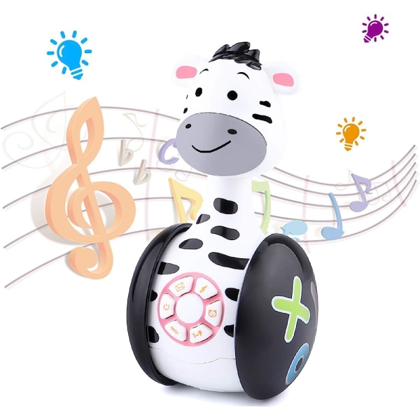 Baby , Baby med musik och LED-lampor för bebisar, Interaktiv inlärningsutveckling för toddler, bästa presenter