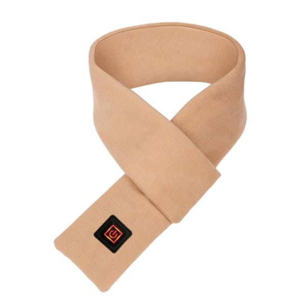 Usb Heating 3 Level Skjerf Vaskbar For Hot Compress Unisex Ski Vindtett Khaki khaki