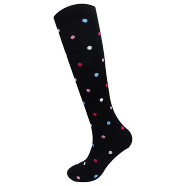 Unisex 8 par strumpor Brede Kalf Compressie Sportsockor