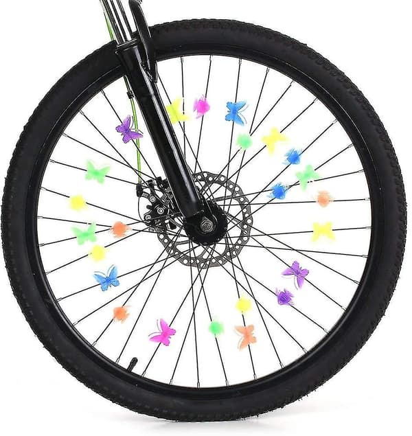 Cykeltilbehør til børn - Egerpynt, Perler, Hjuldekorationer
