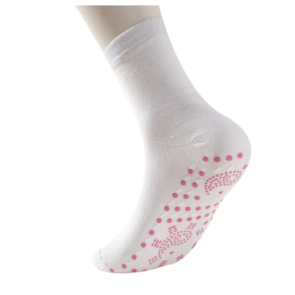 Tourmaline Slimming Health Sock white