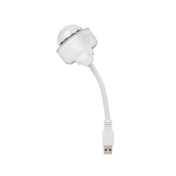 USB Discolys, Plug In Disco Ball Light, Disco Ball Light White