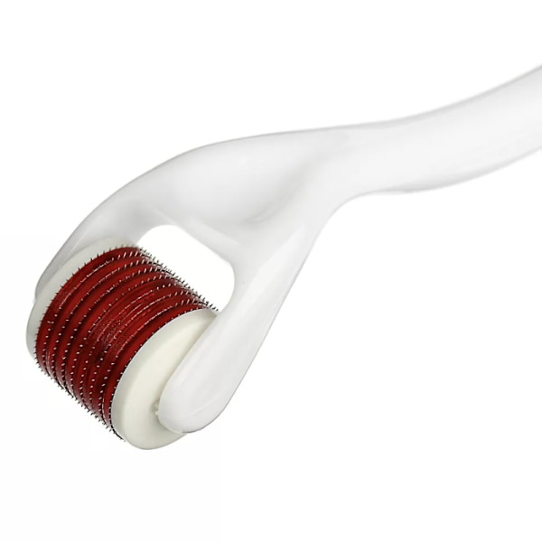 Derma Roller - Ansigtsrulle med Mikronåle 0.75 mm Vit