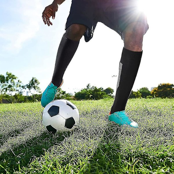 Lmell Sportsstrømper til mænd Fodboldsokker Anti-slip fodboldstrømper åndbar atletisk gave