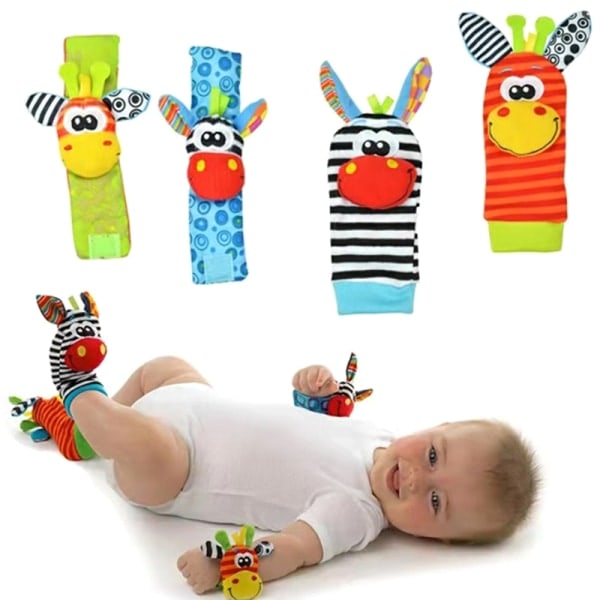 Baby leker 3-6 til 12 måneder Jenter Gutter Treleker 1