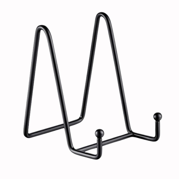 5 stk. tallerkenstativer i metal - bogstativ - tallerkenstativ - displayholdere