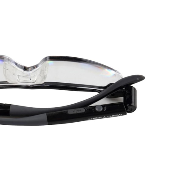 Forstørrelsesbriller med LED-lys - 1.6X