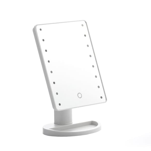 Justerbart makeup spejl med LED white