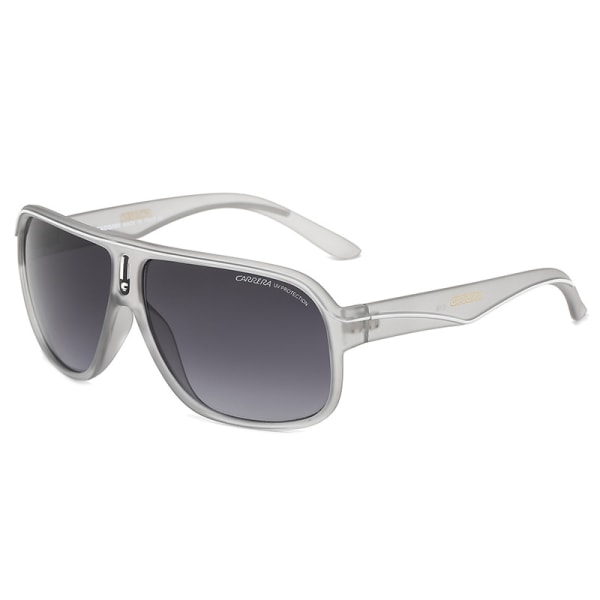Samma sarja nya fashionabla solglasögon för män och kvinnor, nya glasögon Matt gray gradient gray