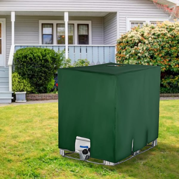 IBC-säiliö, suoja, anti-UV, suojakotelo vesisäiliölle 1000 l, suojakansi Grön