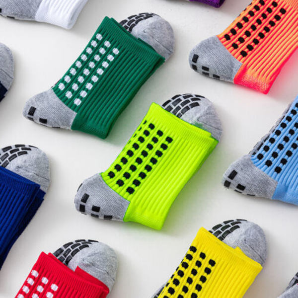 Sportsockor Fotbollsstrumpor Anti-halkstrumpor Gripsockor Sky Blue