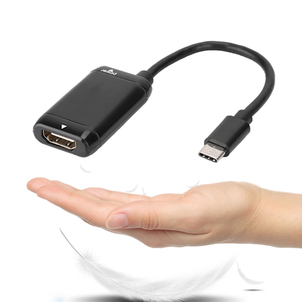 USB-C till HDMI-adapterkabel - MHL-kompatibel för Android-telefoner och surfplattor (USB 3.1)