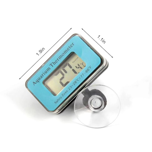 Akvarie Digital Termometer til Fisketank LCD Display, Nedsænkelig Vandtemperaturmåler