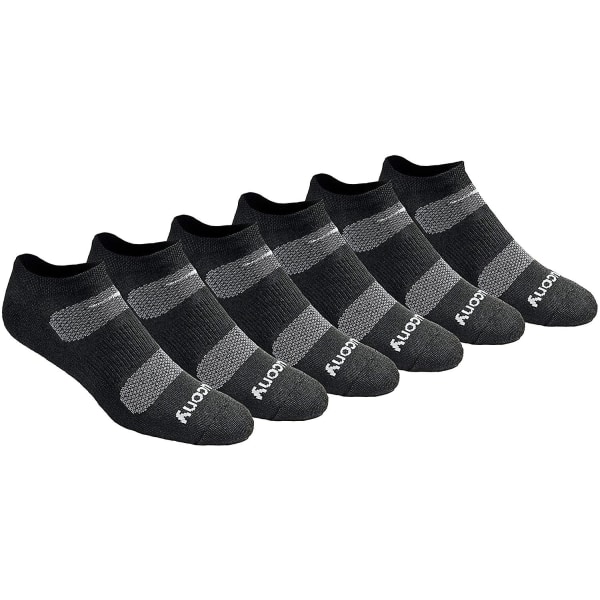 10 par flerpack för män Ventilerande Comfort Fit Performance No-show strumpa (fem färger)