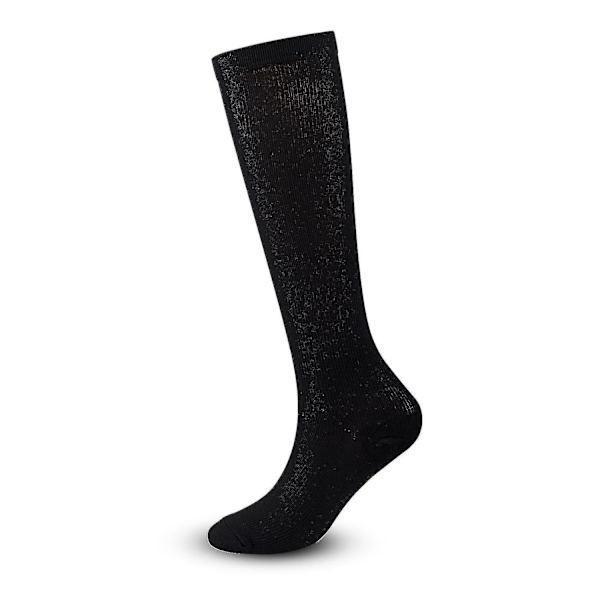 3 paria kompressiosukat naisille ja miehille. Lentosukat Kompressiosukat juoksulentourheiluun Erinomainen Black S M