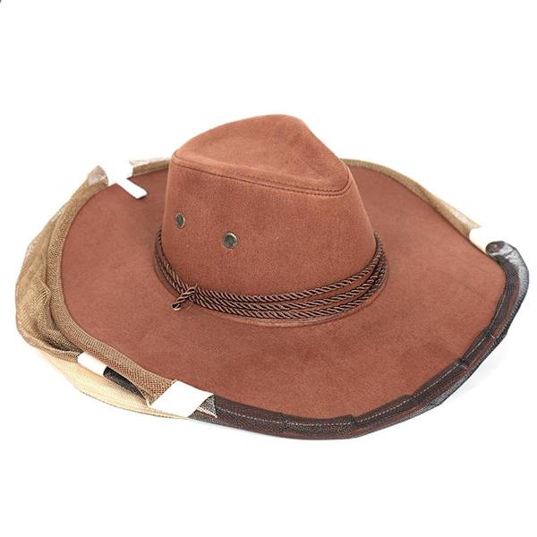 Biodling Biodlare Cowboyhatt Myggbi Insekt Ansiktsslöja Ne
