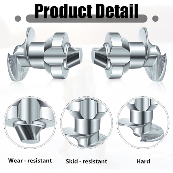 Pigger Skopigg Skopigger Dekkskruer Antiskli 16st Metall utseende Metal look one size