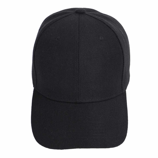 Black Cap Sport Strapback Borrelåslukking svart black one size