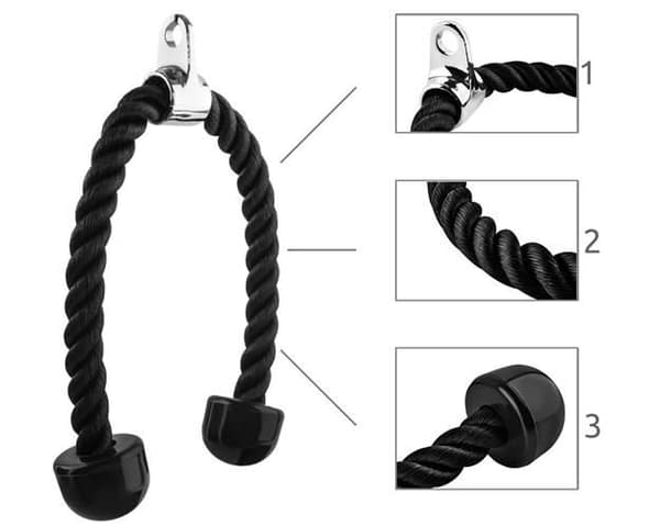 Tricepsreb - Reb til Træning / Gym - 60 cm 800