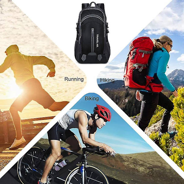 Utendørs Turbag Vanntett Reiseveske Herre Med Usb Sport Og Fritid. style2