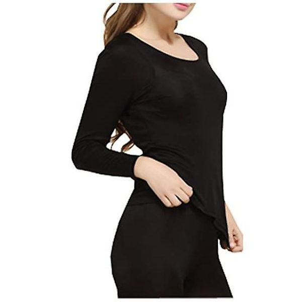 Mode Silk Damer Thermal Underwear Sets | Silk Long Johns för kvinnor | Silk långa underkläder set