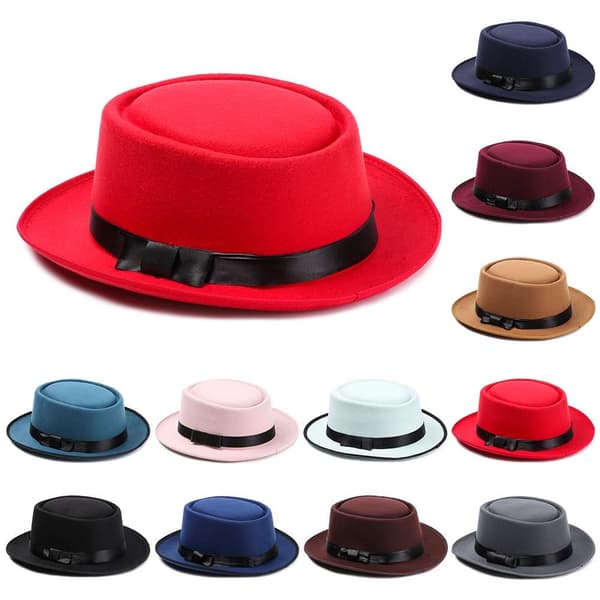 Fedora Hat Jazz Cap Cowboy Hat KAHVI