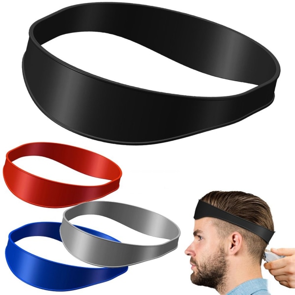 Halskant Barberingsskabelon Hjemmefrisure GRÅ Grey