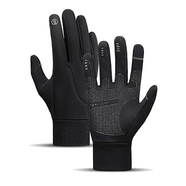 Sorte termiske handsker for ultimativ varme M M
