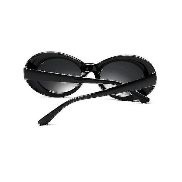Solbriller Retro Oval Goggle,vintage Clout Solbriller Unisex Retro Oval Clout Goggles Solbriller RED