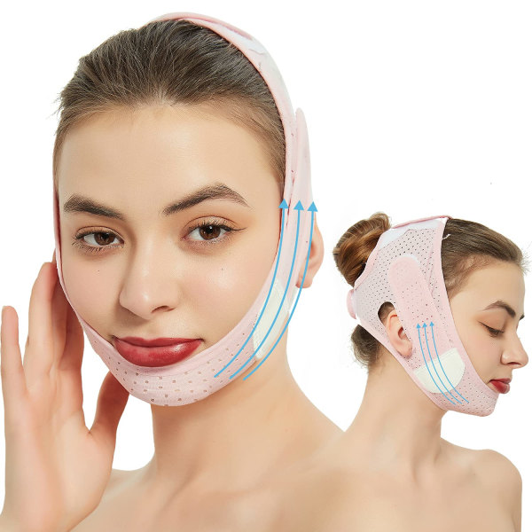 Ansiktsrem, V-Line Chin Cheek Lift Up Band