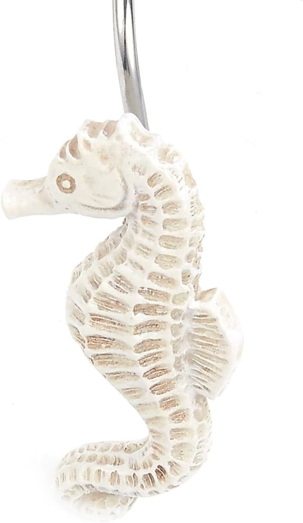 Rostfria Duschdraperikrokar, Kustdesign Ger Charm Till Din Badrumsoas (12-Pack)
