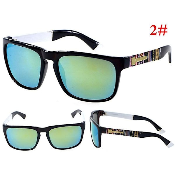 Beach Glasses Outdoor Cykelglasögon för Ridglasögon Körning Fiske Solglasögon 2#
