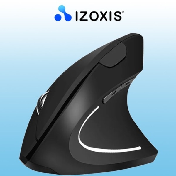 Ergonomisk Vertikal Datormus - Trådlös 120