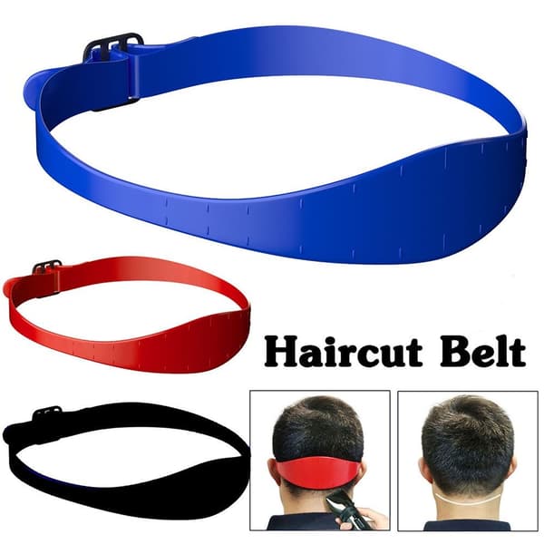 Halslinje Barberingsmal Hjem Hårklipp RØD Red